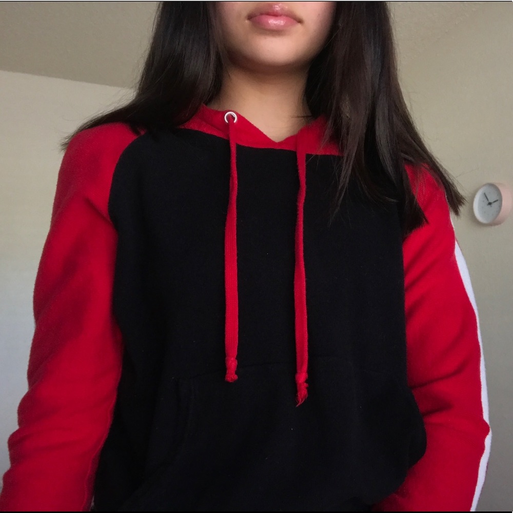 Baseball tee hoodie forever 21